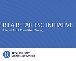RILA Retail ESG Initiative & The Future of ESG